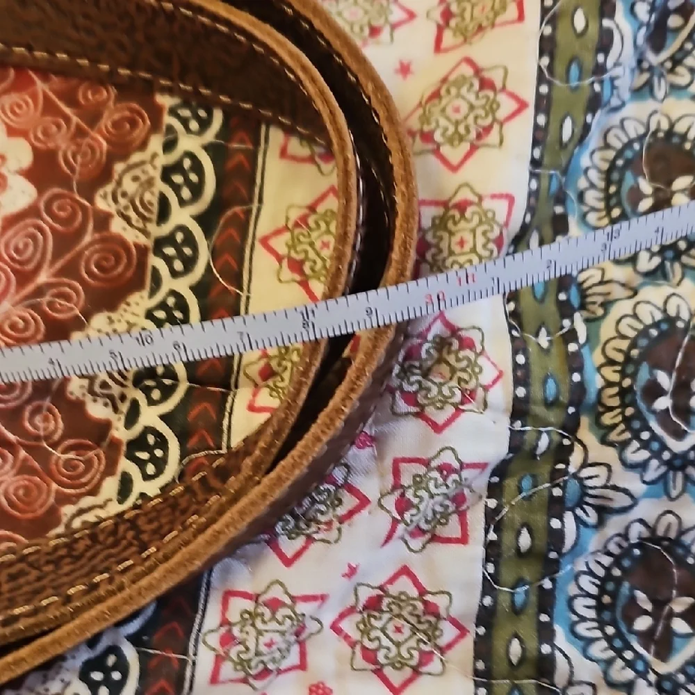 Myra Floral Canvas Tote Bag - Picture 8 of 11